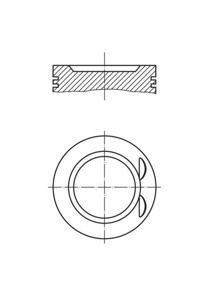 Motor Piston Segman 0.50 79.50 Çap Laguna-Megane-Clıo Iı 1.6 16V K4M 700-710-720 .