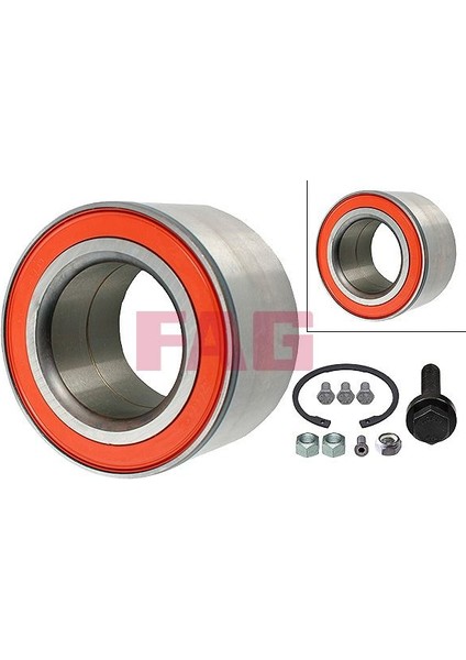 Ön Arka Teker Rulmanı Transporter T4 90-03 VKBA3406 80.07X45X45