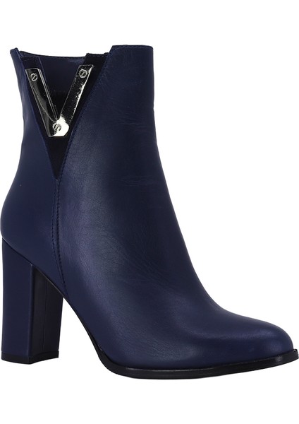 26078 Hakiki Deri Kadın Topuklu Bot fiyatları