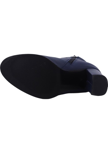 26078 Hakiki Deri Kadın Topuklu Bot modelleri