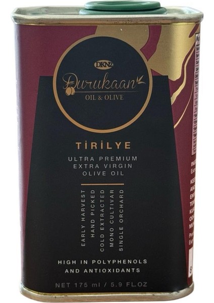 Trilye 175ML Extra Virgin Oliveoil