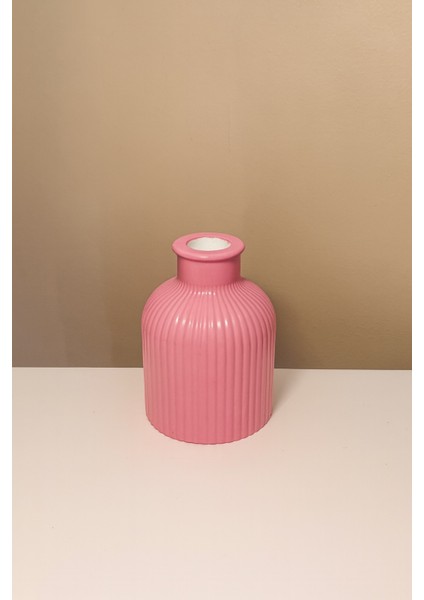 Modern Ribanalı Mini Vazolar | Pastel ve Canlı Renk Seçenekleri | Ev Dekorasyon Vazo fiyatları
