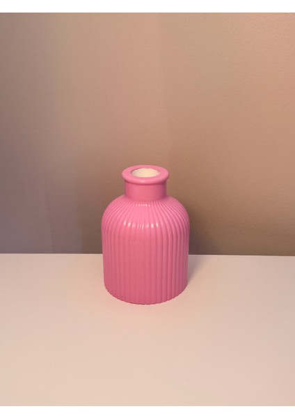 Modern Ribanalı Mini Vazolar | Pastel ve Canlı Renk Seçenekleri | Ev Dekorasyon Vazo modelleri