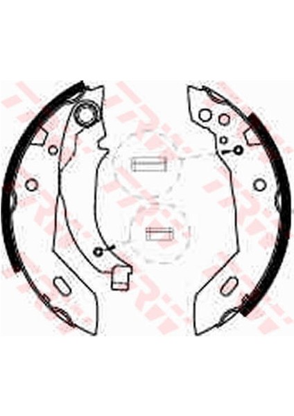 Fren Balatası Arka Pabuc Bmw 316 316I 320I E30