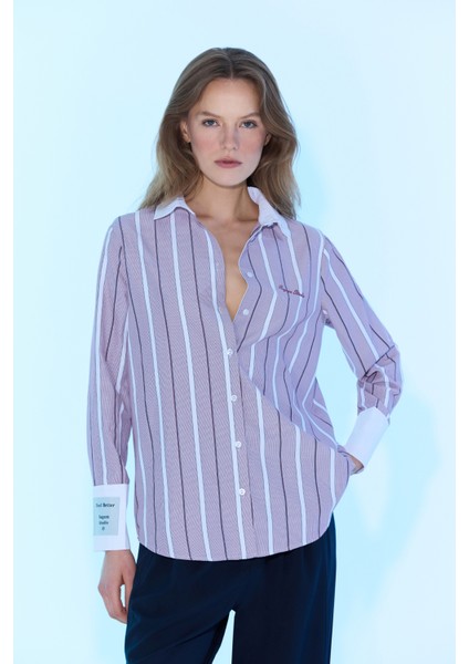 Studio SS6061 Bordo Gömlek