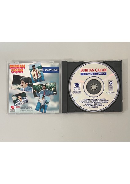 Burhan Çaçan Senden Sonra CD (Orijinal 1993 Dönem Baskı Cd) modelleri