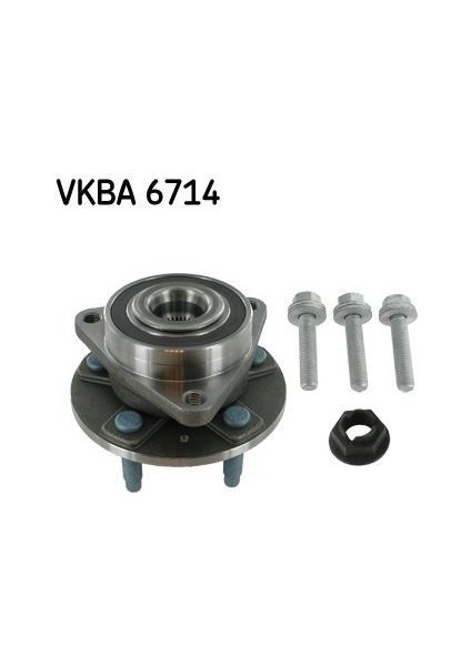 VKBA6714 - Ön Teker Poryası Rulmanlı Chevrolet Cruze 09-15 -Astra J 09-15 276MM Disk J67