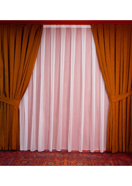 Sienna Toz Tutmayan Tül Perde, 1x3 Sık Pileli Ağır Gramajlı Ütü Gerektirmeyen Tül Perde fiyatları