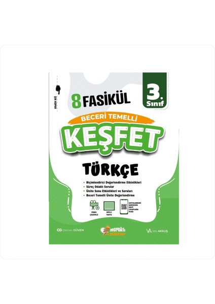 3.sınıf Beceri Temelli Türkçe 8 Fasikül (Keşfet)