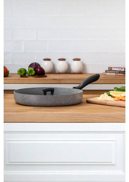 Rosa Granit Balık Tavası 30 cm modelleri