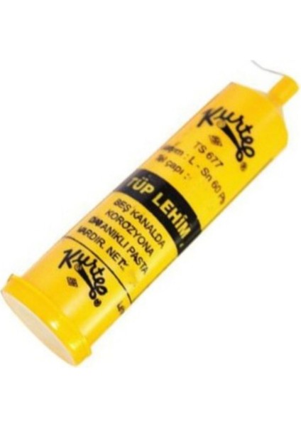 Lehim Teli 60/40 Tüp – 1,2mm Kalay Kurşun Alaşımı, Yüksek Kalite Lehimleme Performansı fiyatları