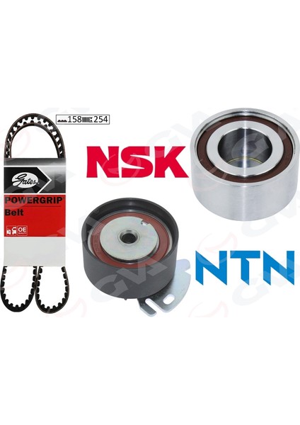 Eksantrik Gergi Kiti 158X254 Brava 95-01 -Doblo 01- -Palıo-Albea 96- -Marea 97-02 1.6 K015432XS