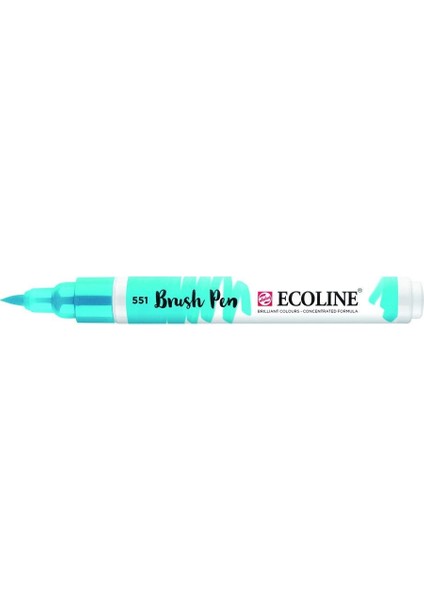 Ecoline Brush Pen Fırça Uçlu Kalem 551 Sky Blue Light