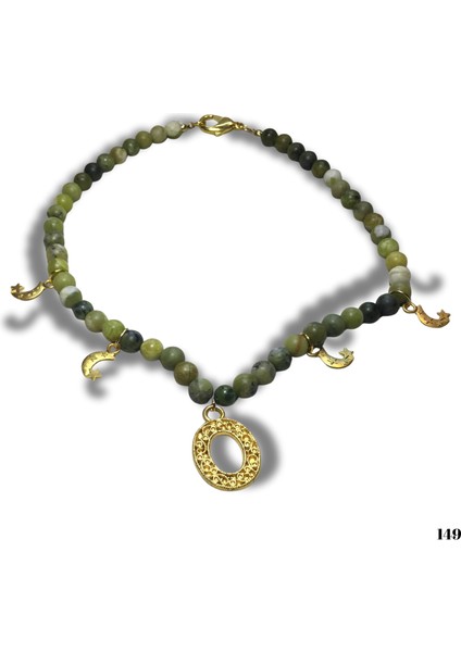 Reina Del Corazen El Yapımı Doğal Yeşim Taşı Antik Kolye ve Bileklik – Otantik Tasarım, Tarihî Ilhamlı, Bolluk ve Huzur Enerjili Şık Takı fiyatları