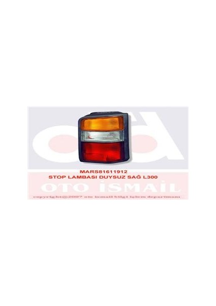 Stop Lambası Duysuz Sağ L300