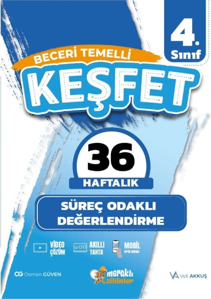 4.sınıf Beceri Temelli Süreç Odaklı Değerlendirme 36 Haftalık (Keşfet)