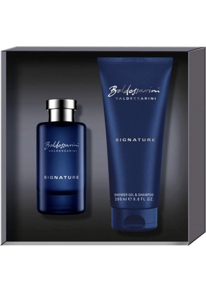 Signature Edt 50 ml + Shower Gel & Shampoo 200 ml Erkek Parfüm Seti