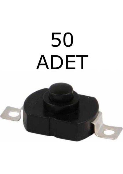Çıt Çıt Anahtar Siyah 50 Li Kutu