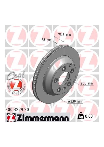 Arka Fren Aynası Havalı Touareg 2.5 R5 Tdı/3.2 V6 03- 4.2 V8/5.0 V10 Tdı 02- 3.0 V6 Tdı 04- 6.0 W12 986479095-DF4487S
