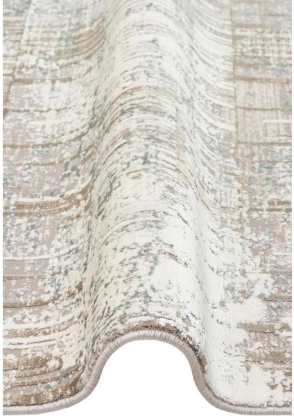 Franko Fs 36 Cream Beige viskon & Akrilik Yüksek Dokulu Modern Salon Halısı modelleri