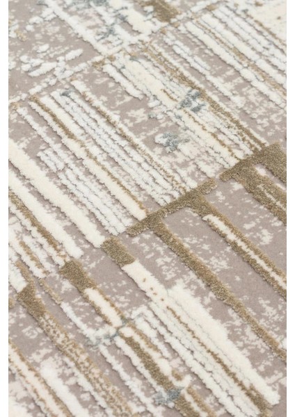 Franko Fs 36 Cream Beige viskon & Akrilik Yüksek Dokulu Modern Salon Halısı indirimleri