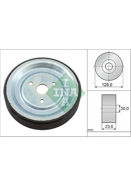 Devırdaım Kasnagı Opel Grandland Peugeot PARTNER-BERLINGO-P207-P208-P308-P508-RCZ-3008-P5008 Cıtroen C3-C4-C5-Ds3-Ds4-Ds5 1.4 16V Vtı 1.6 Vtı-Thp Bmw N13 F20 F30 Mını R55 R56 R60 R61