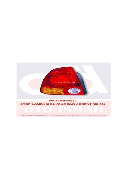 Stop Lambası Duysuz Sağ Accent 03-06
