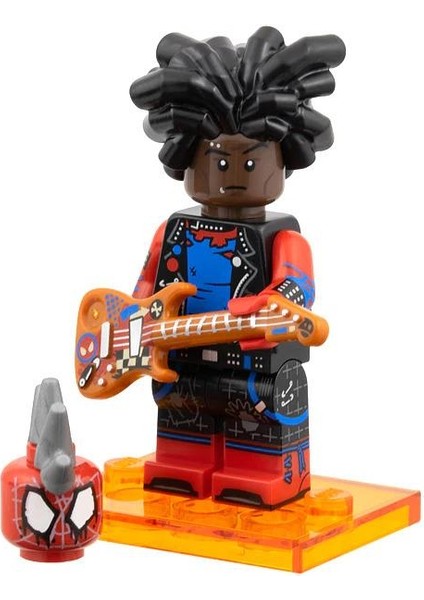 Minifigures 71050 Spider-Man: Across The Spider-Verse Series : 2.hobie Brown / Spider-Punk