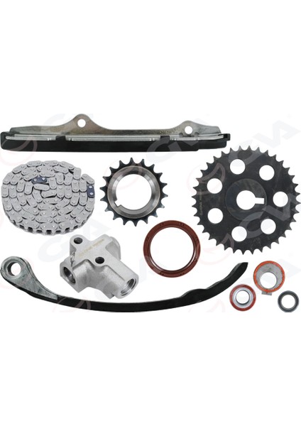 Eksantrik Zincir Seti Nıssan Terrano 2.4l KA24 R20 4x4 Benzinli 96->