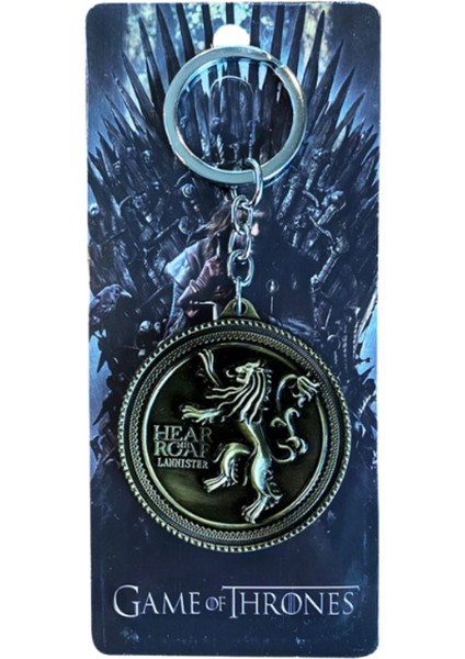Game Of Thrones Lannister Anahtarlık