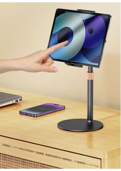 360 Ayarlı Metal Standlı Masa Üstü Metal Gövde Telefon Tutucu Telefon Standı fiyatları