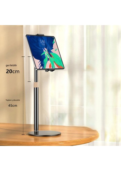 360 Ayarlı Metal Standlı Masa Üstü Metal Gövde Telefon Tutucu Telefon Standı modelleri