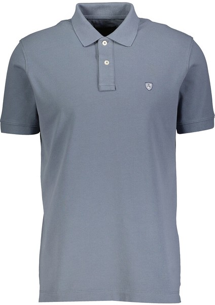 Laon Spor Polo Yaka Erkek Tişört Siyah