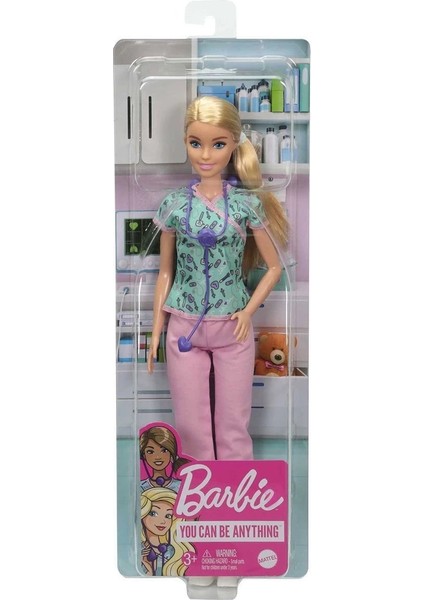 GTW39 Barbie Kariyer Bebekleri Serisi - Hemşire