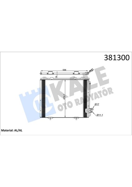 Klıma Radyatoru Mercedes E-Class W210 96 02