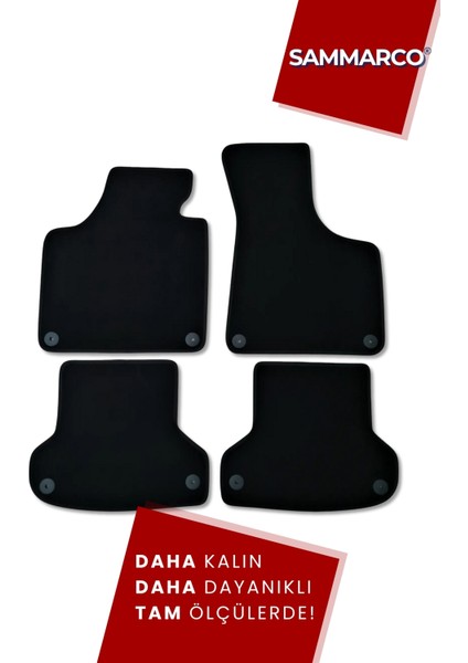 Audi A3 2009 Halı Paspas Velur Paspas Kumaş Paspas Oto Paspas