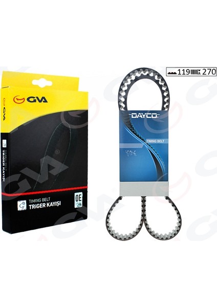 Triger Kayışı 119X270 Clıo Iv 12 Kangoo Iıı 08 Dokker 12 Logan Iı 12 Lodgy 12 Sandero Iı 12 1.5 Dci