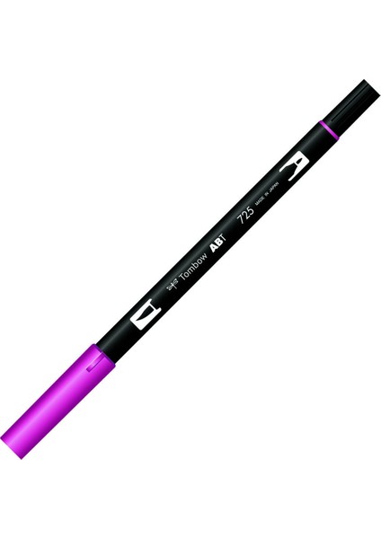 Dual Brush Pen Grafik Çizim Kalemi 725 Rhodamine Red