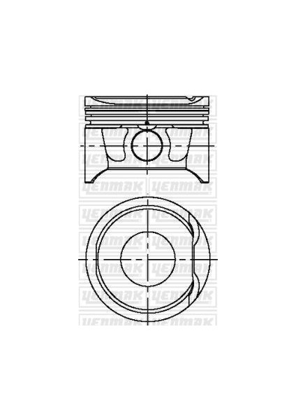 Motor Piston Segman Std 79.50 Çap Laguna-Megane-Clıo Iı 1.6 16V K4M 700-710-720 .