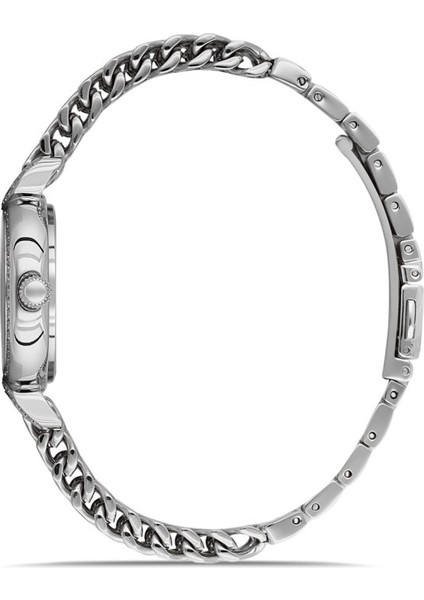 DK.1.AG1411.01 Taşlı Tasarım Çelik Kordon Çelik Kasa 5 Atm Suya Dayanıklı Metalik Renk Kadın Kol Saati fiyatları