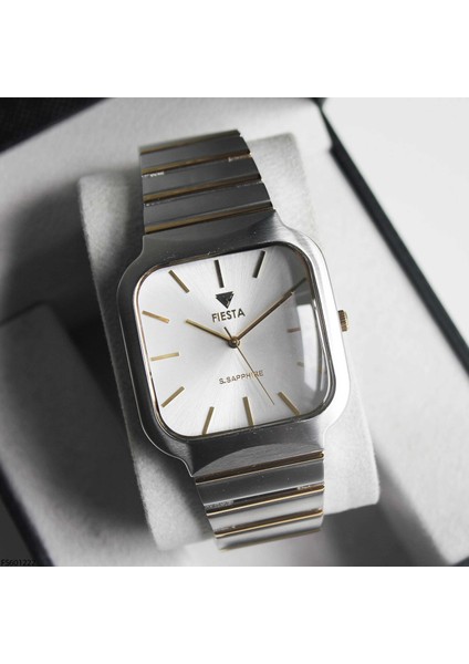 FS601222 Çelik Kordonlu Erkek Kol Saati