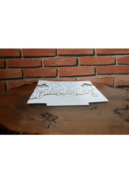 30X30 Şekilli Pasta Kutusu ( 50 Adet) fiyatları