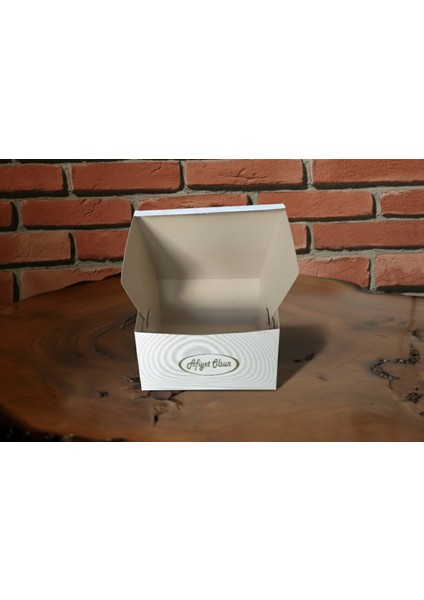 30X30 Şekilli Pasta Kutusu ( 50 Adet) modelleri