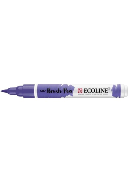 Ecoline Brush Pen Fırça Uçlu Kalem 507 Ultramarine Violet