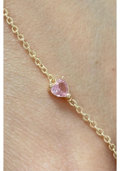 Pembe Zirkon Taşlı Tasarım Kadın Şahmeran fiyatları