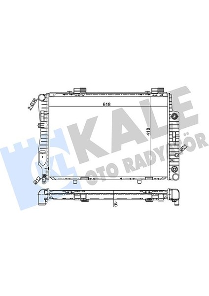 Motor Su Radyatoru Mercedes C-Class W202 S202