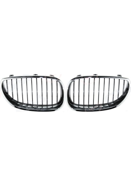 Panjur Krom Sıyah Set Bmw E60 Lci 04 09