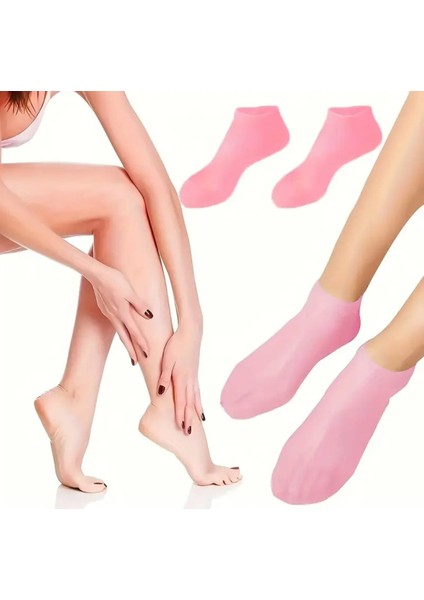 Topuk Çatlağı Giderici Onarıcı Ayak Bakım Çorabı Kuruluk ve Sertlik Önleyici Krem Çorabı