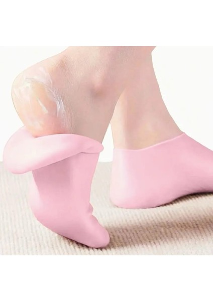 Topuk Çatlağı Giderici Onarıcı Ayak Bakım Çorabı Kuruluk ve Sertlik Önleyici Krem Çorabı