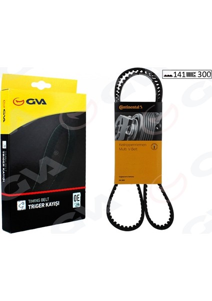 Triger Kayışı 141X300 Vw Golfv 2.0tdı Azv/bkd 03 Passat 05 Audı A3 A4 A6 Jeep